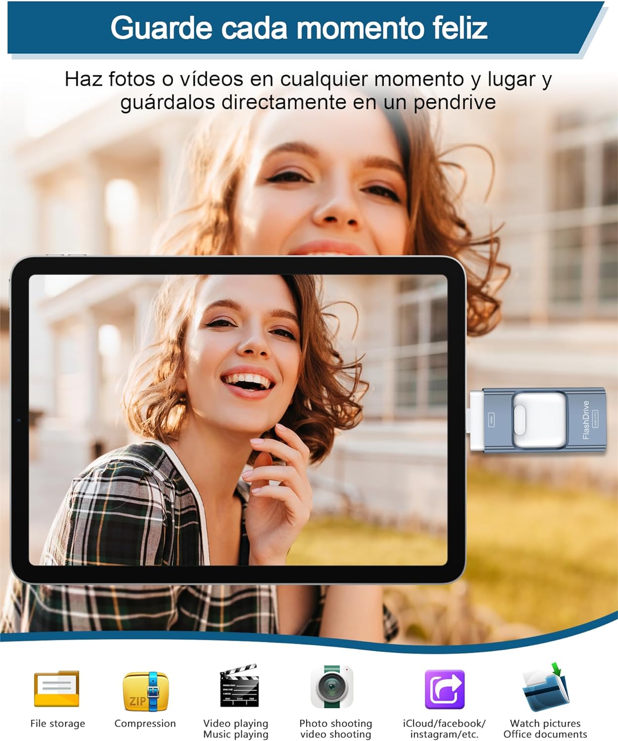 VOREL UNIVERSAL 4 EN 1 FLASH DRIVE