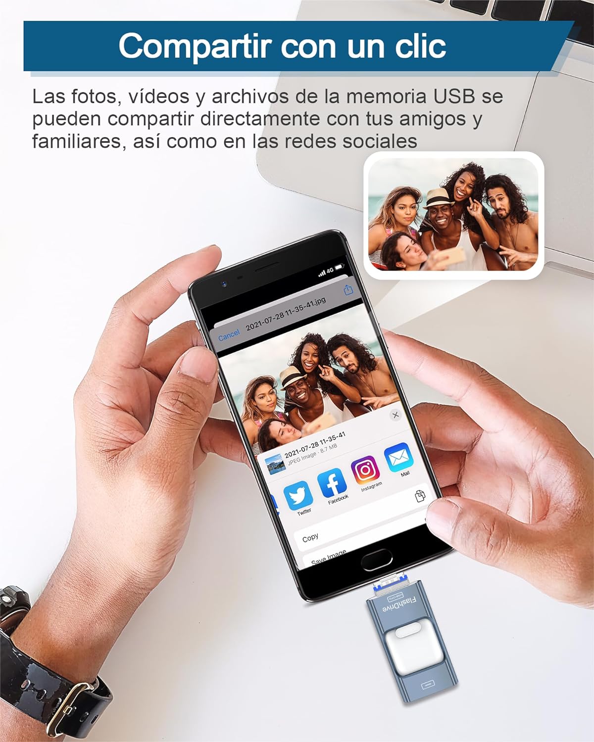 VOREL UNIVERSAL 4 EN 1 FLASH DRIVE