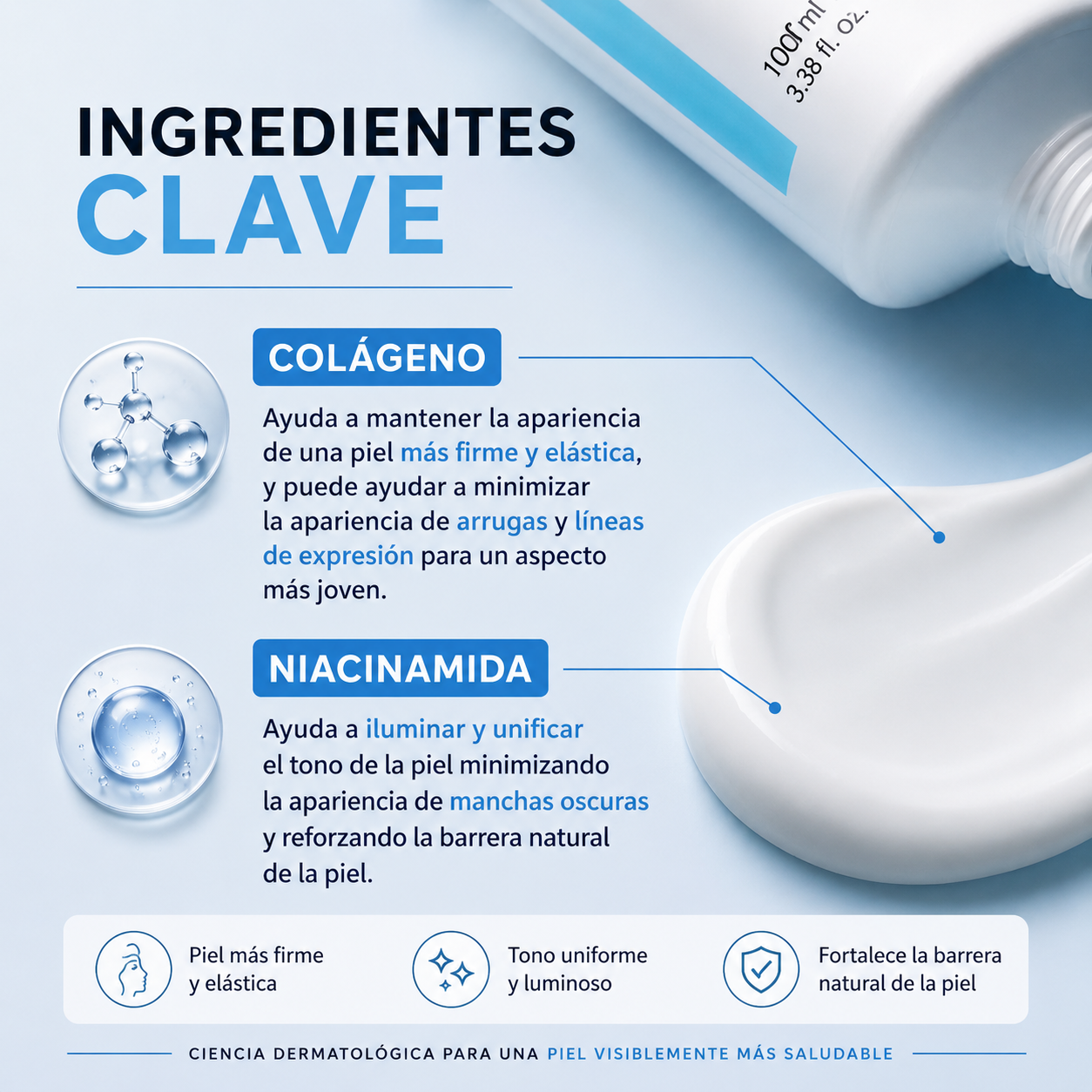 Crema Facial Hidratante Rejuvenecedora de Corea